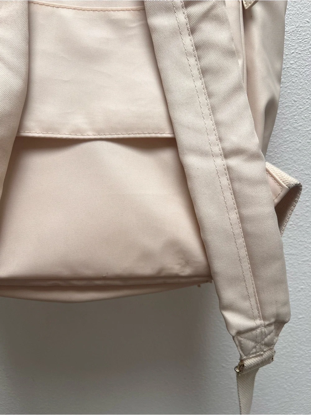 Beis The Expandable Backpack  in Beige
